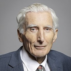 Lord Rees, Astronomer Royal and former Master of Trinity College Cambridge ..